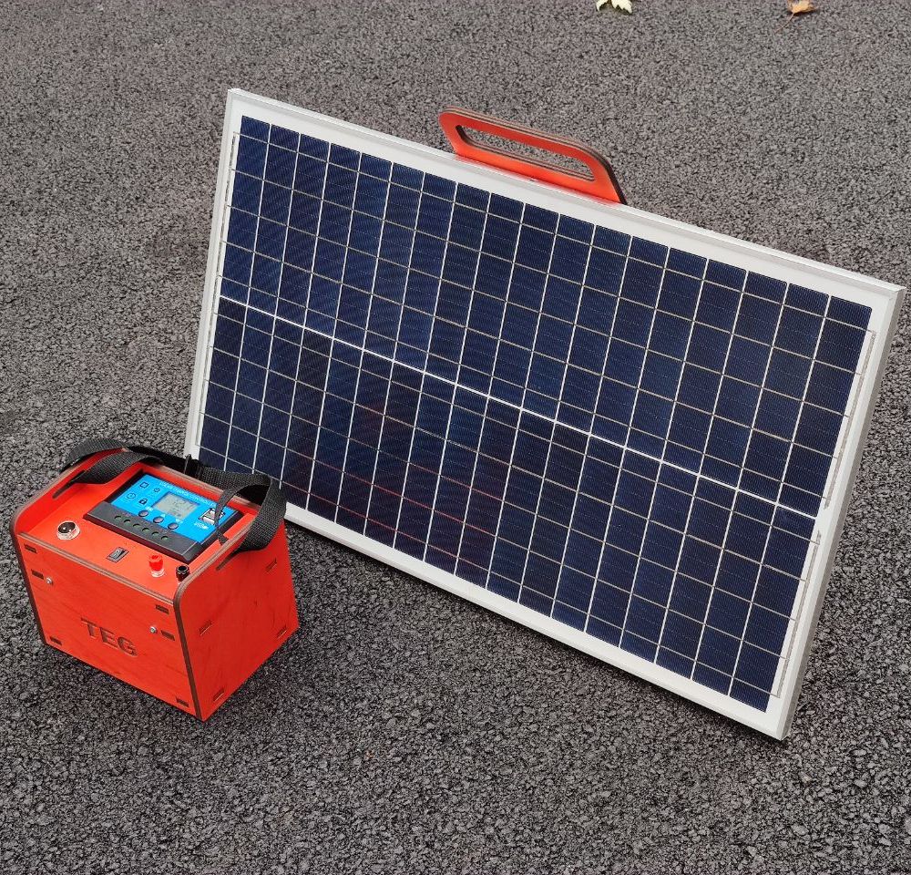 Портативная солнечная зарядная станция 30 Вт. от компании TEG